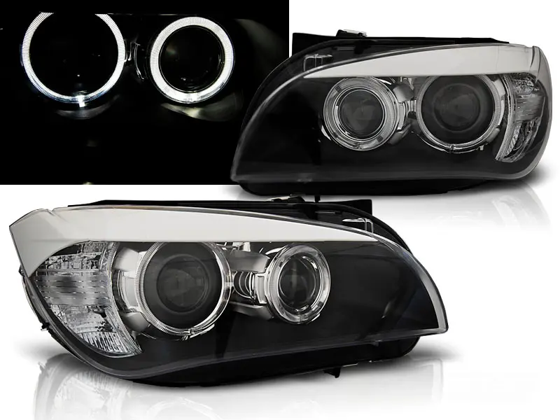 Headlights BMW X1 E84 09-12 Black