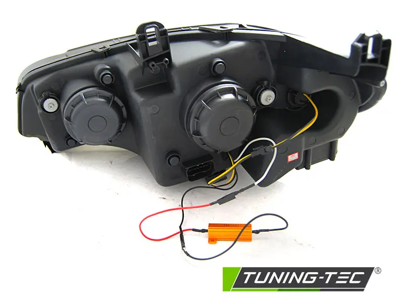 Headlights BMW X5 E70 07-13 Halogen Black – náhľad 4