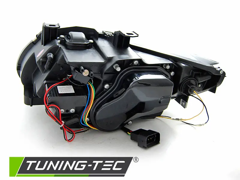 Headlights BMW E92 E93 06-10 AFS HID Angel Eyes Chrome – náhľad 5