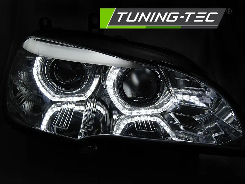 Headlights BMW E70 X5 Xenon AFS Chrome – náhľad 4