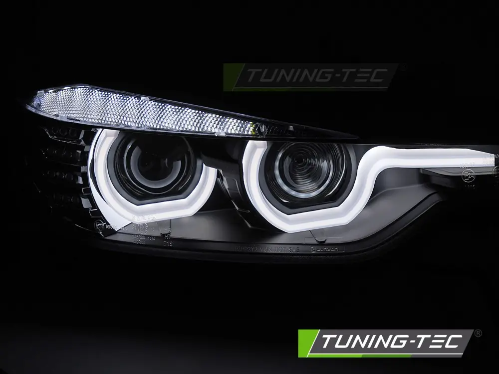 Headlights BMW F30 F31 11-15 U-Type Xenon Black – náhľad 3