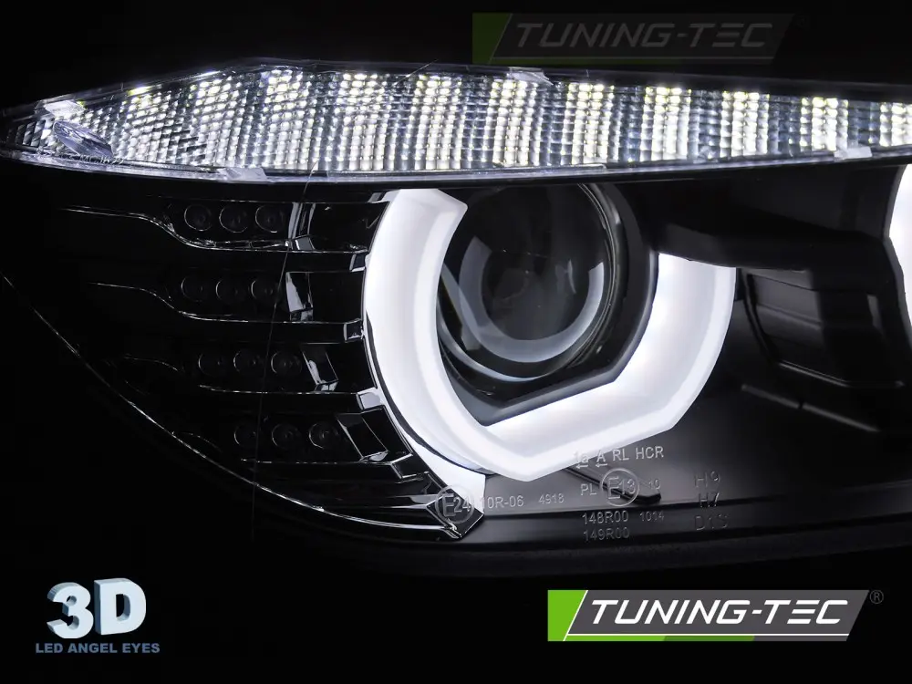 Headlights BMW F30 F31 11-15 U-Type Xenon Black – náhľad 4