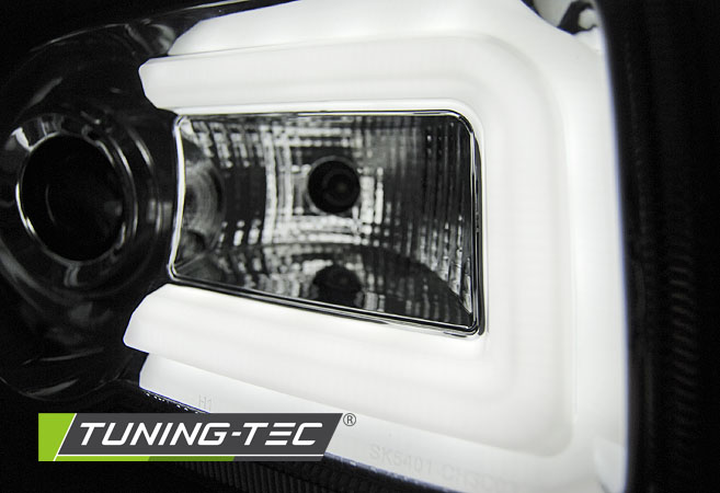 Headlights Chrysler 300C 05-10 Tube Light Chrome – náhľad 2