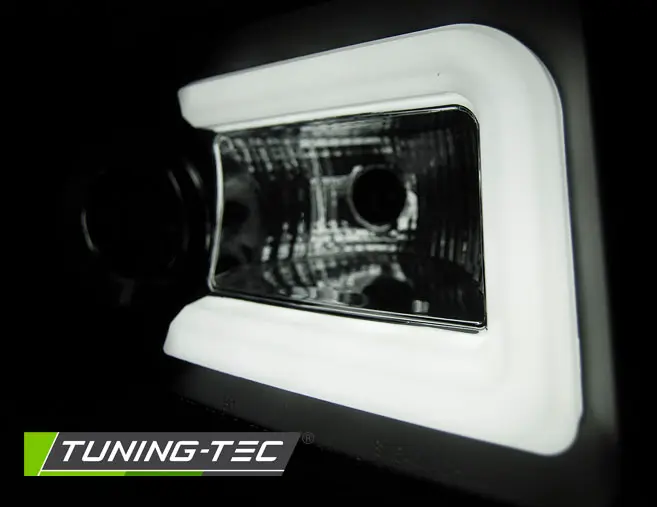 Headlights Chrysler 300C 05-10 Tube Light Black – náhľad 3