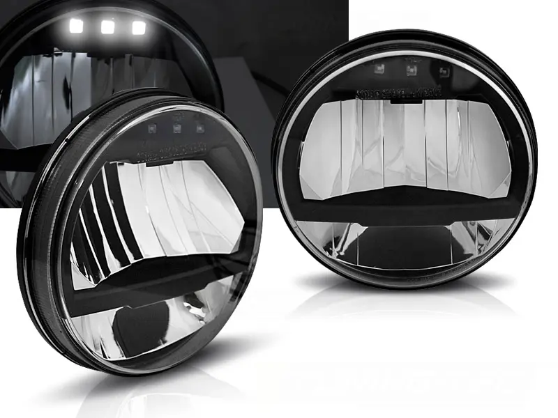 Headlights Jeep Wrangler JK 07-18 LED