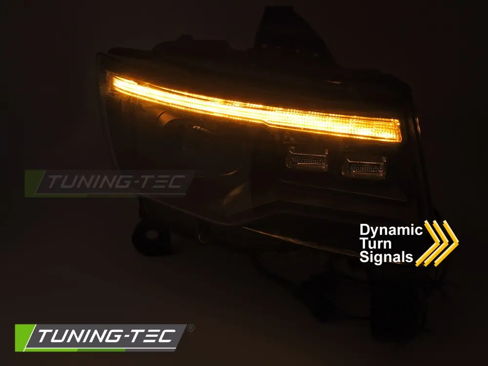 Headlights Jeep Grand Cherokee WK2 14-21 Xenon Tube Light Black – náhľad 3