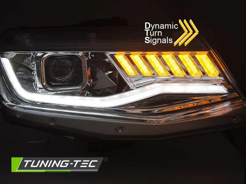 Headlights Chevrolet Camaro 16-18 Xenon Chrome – náhľad 4