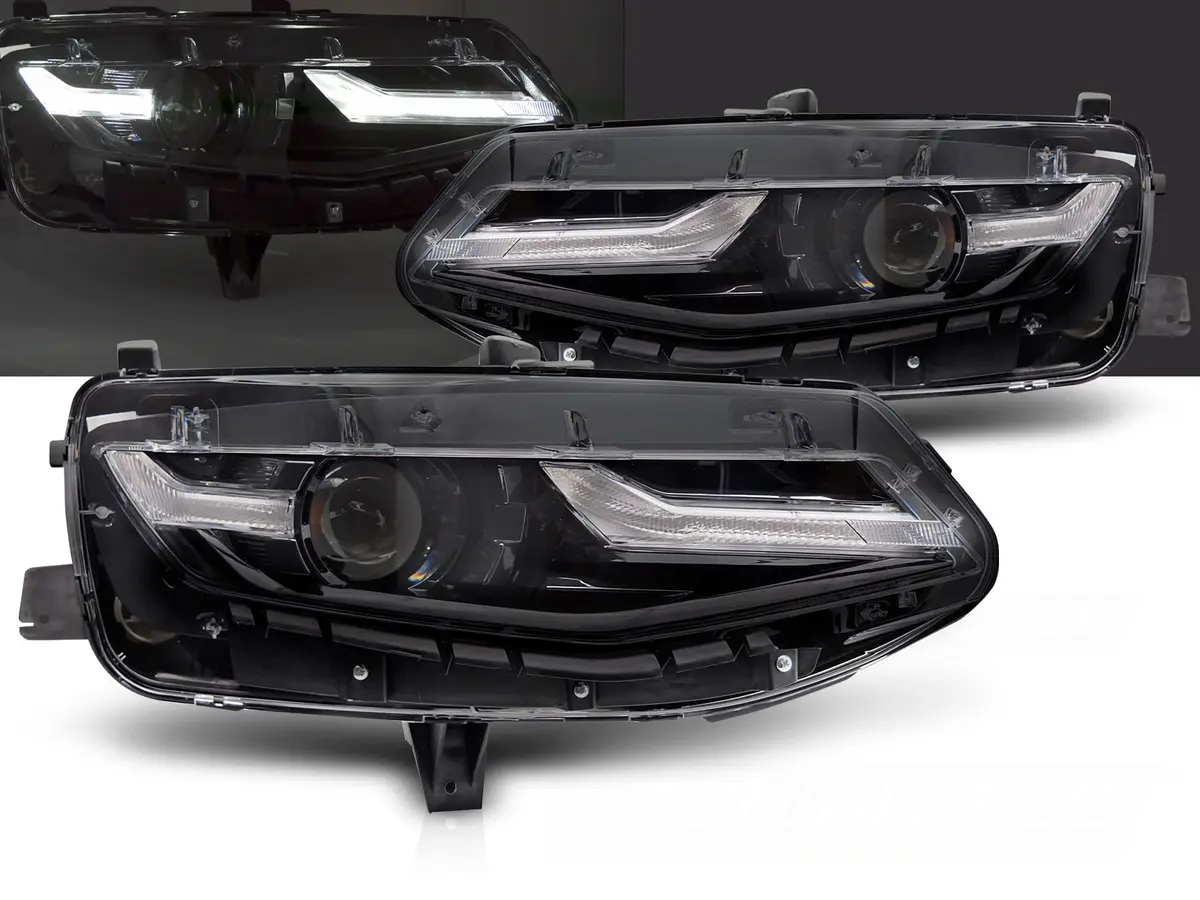 Headlights Chevrolet Camaro 19-23 Full LED Black