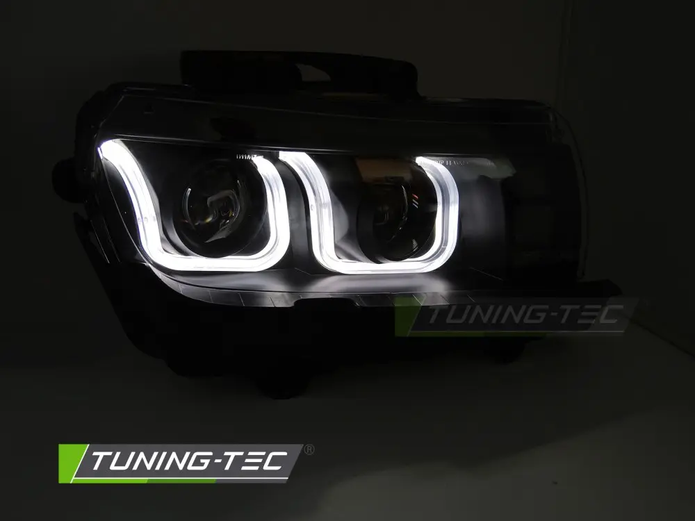 Headlights Chevrolet Camaro 13-15 Black – náhľad 2
