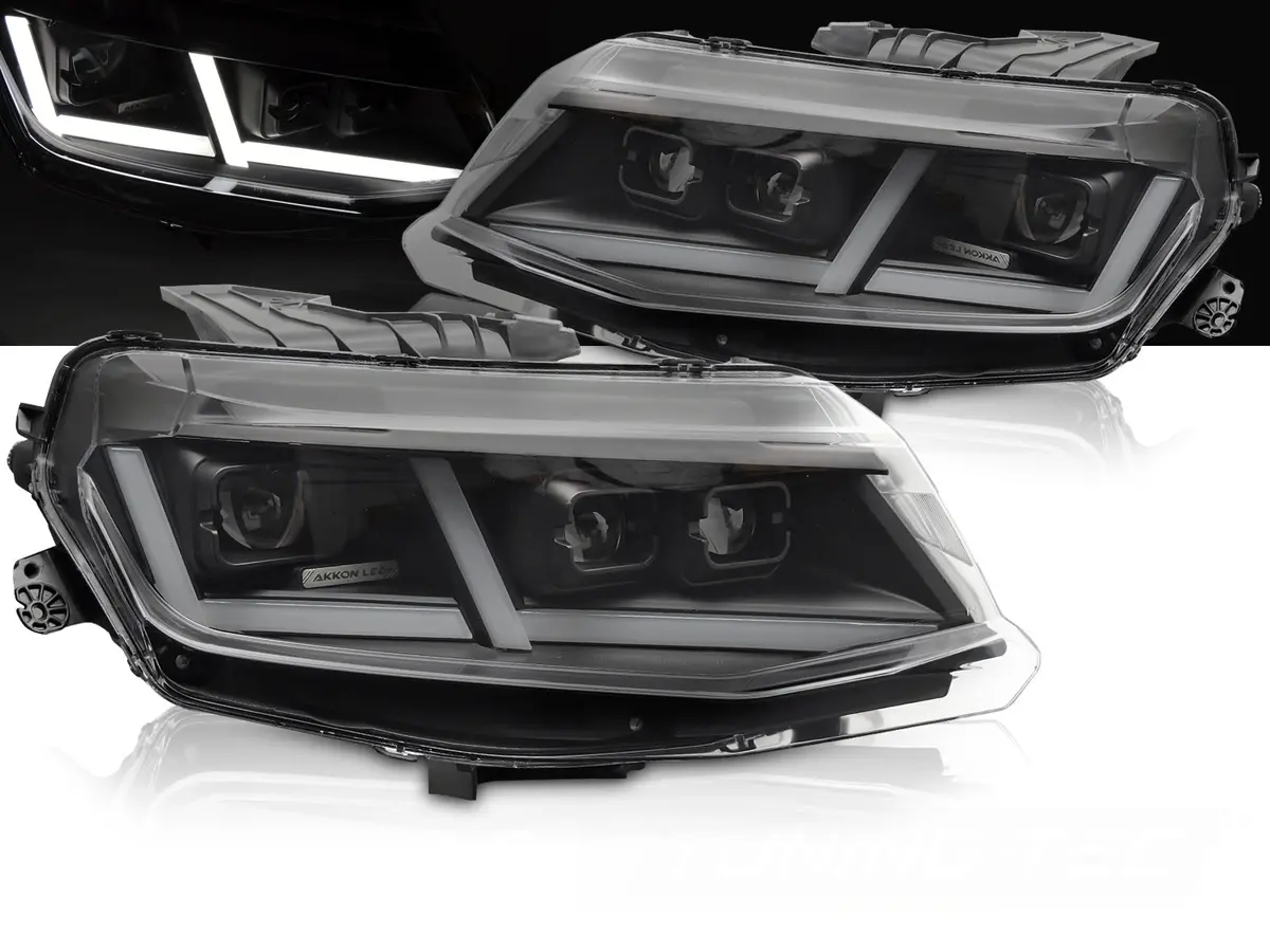 Headlights Chevrolet Camaro 16-18 Full LED Black