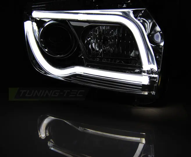 Headlights Dacia Duster Tube Light Chrome – náhľad 2
