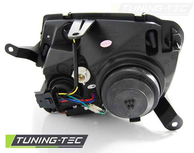 Headlights Dacia Duster Tube Light Black – náhľad 3