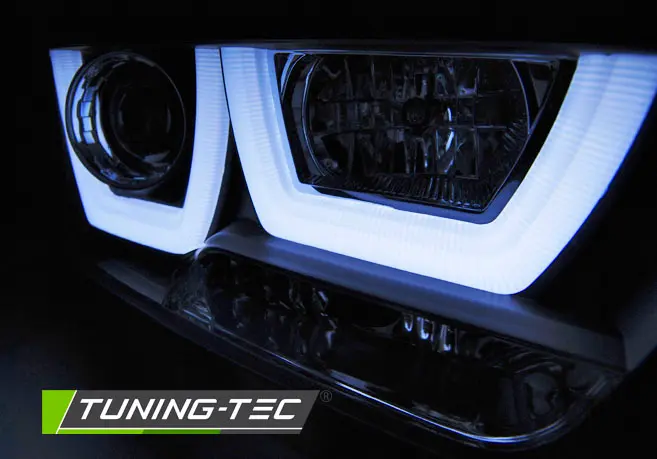 Headlights Dodge Charger LX 11-15 Black U-Type – náhľad 3