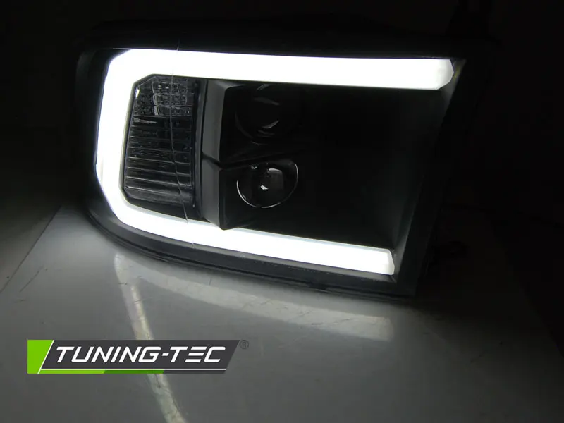 Headlights Dodge Ram 09-18 Tube Light Black – náhľad 2