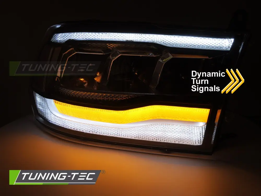 Headlights Dodge RAM 09-18 WL Full LED Black – náhľad 3