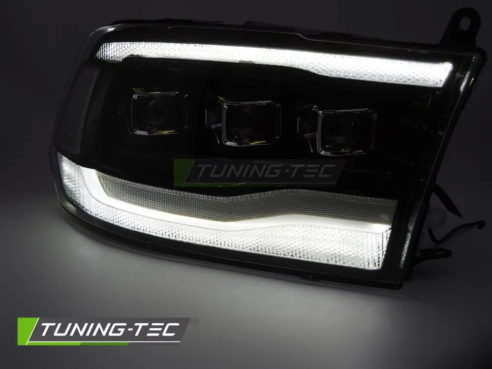 Headlights Dodge Ram 09-18 WL LED Black – náhľad 2
