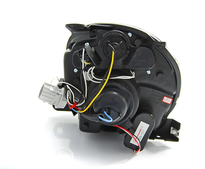 Headlights Fiat 500 07-15 Projector LED Black – náhľad 2