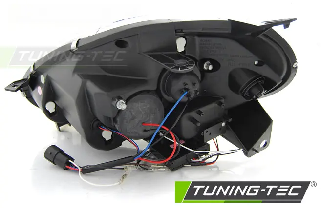 Headlights Fiat Punto Evo 09-12 DRL Chrome – náhľad 2