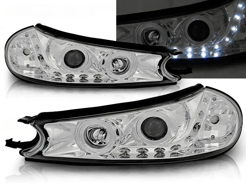 Headlights Ford Mondeo 96-00 Devil Eyes Chrome