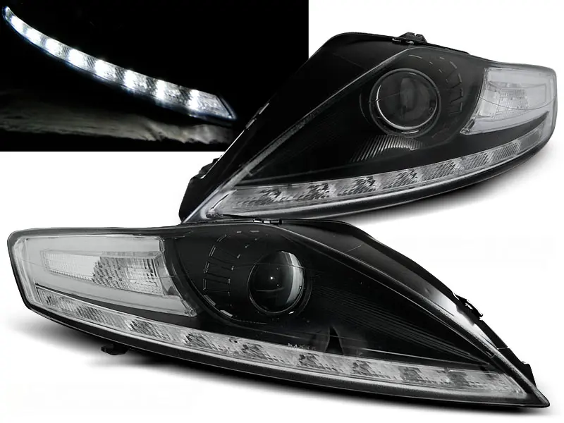 Headlights Ford Mondeo 07-10 Devil Eyes Black