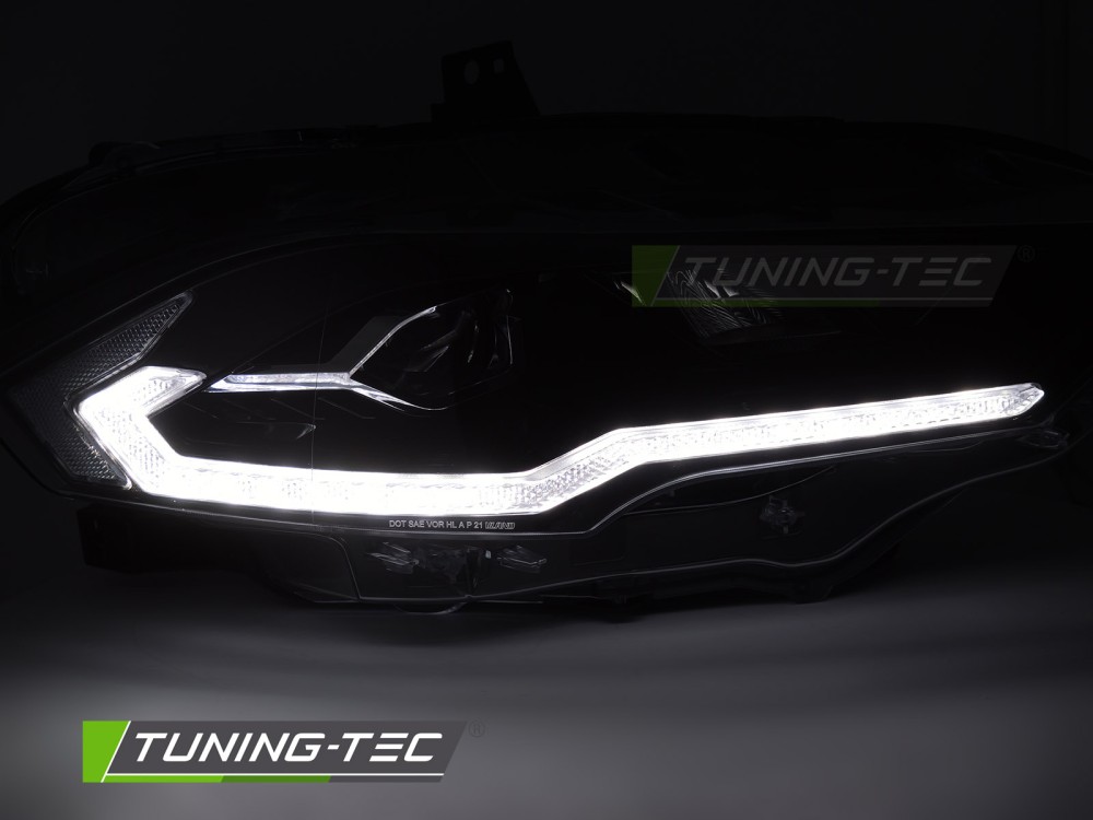 Headlights Ford Mustang 18-21 Full LED Black – náhľad 2
