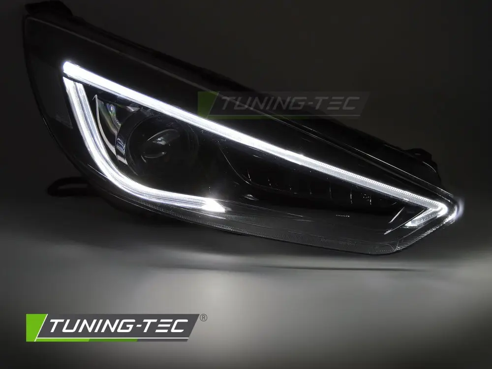 Headlights Ford Focus 3 15-18 Dynamic Black – náhľad 2