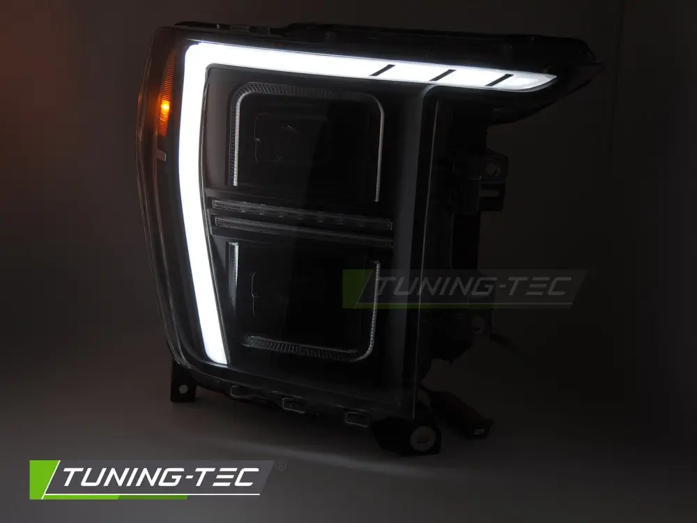 Headlights Ford F150 MK14 20-23 Full LED Black – náhľad 2