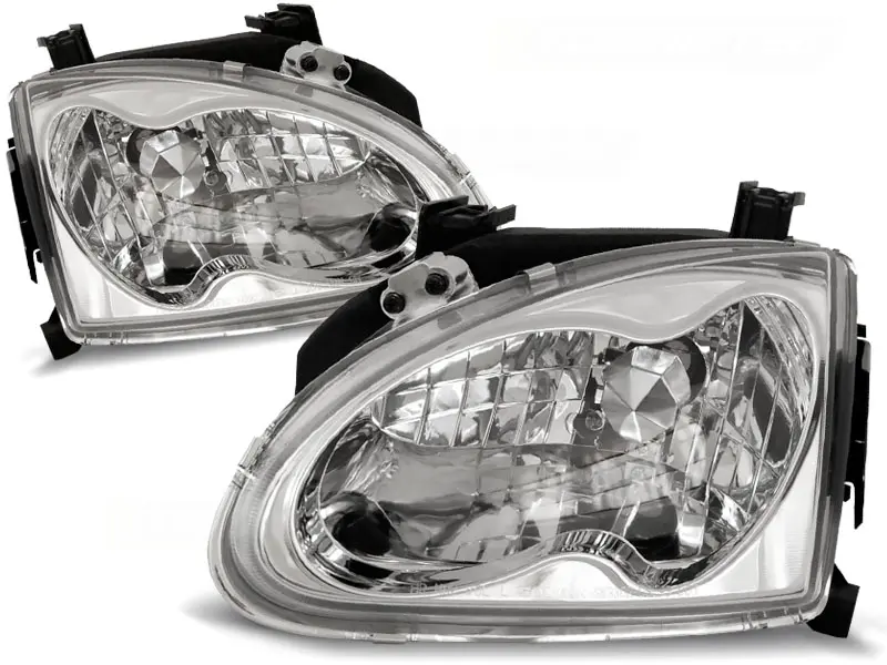 Headlights Honda CRX 92-97 Chrome