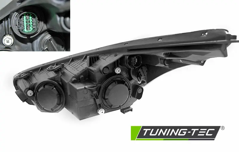 Headlights Kia Ceed 2 12-18 Black – náhľad 2