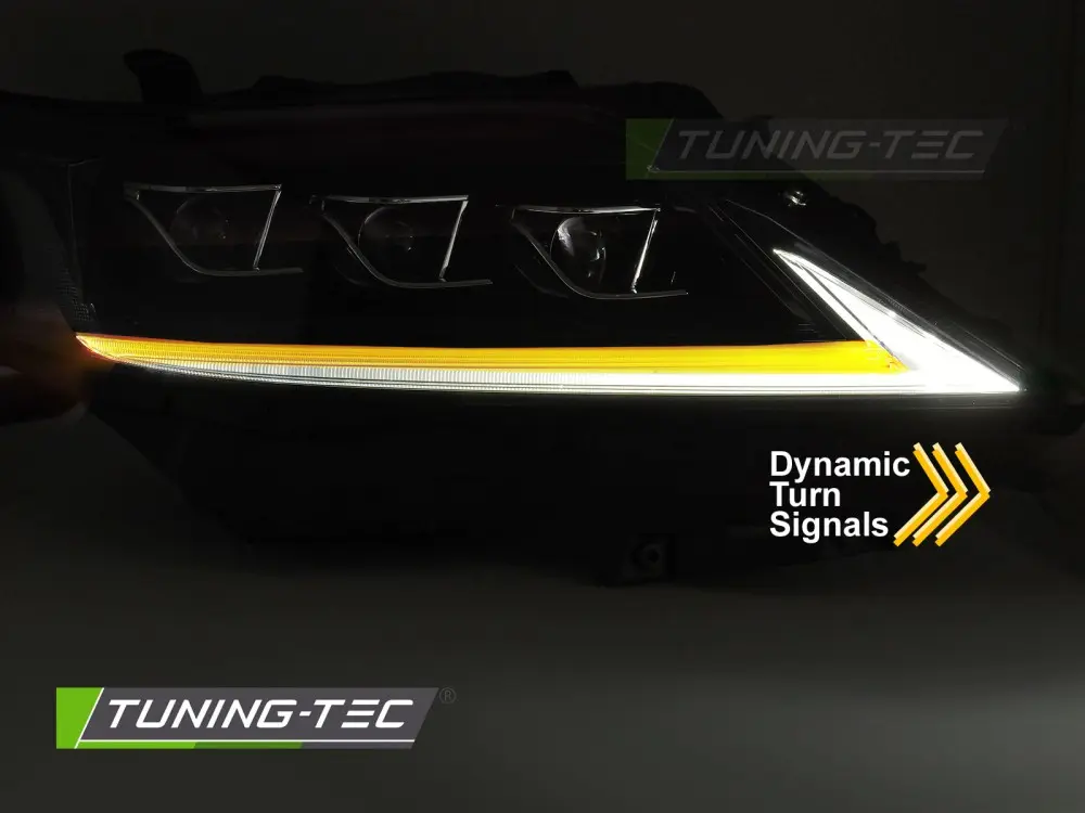 Headlights Lexus RX 12-15 Full LED Black – náhľad 3