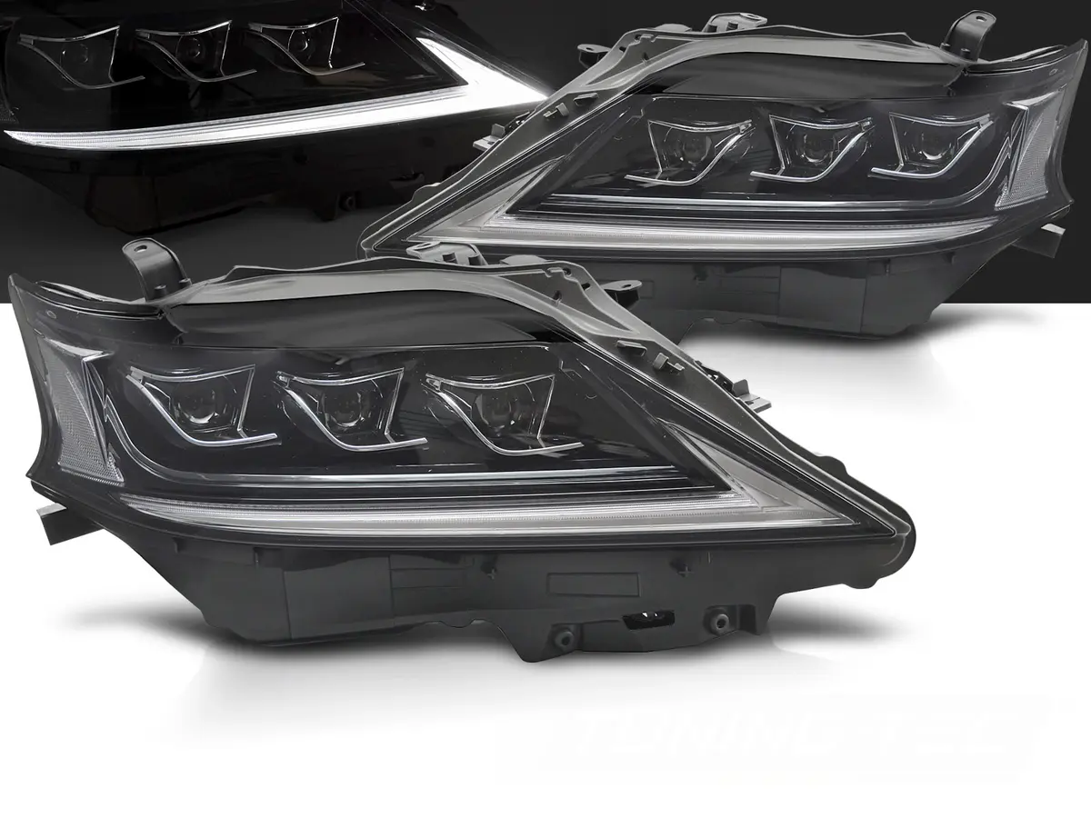 Headlights Lexus RX 12-15 Full LED Black