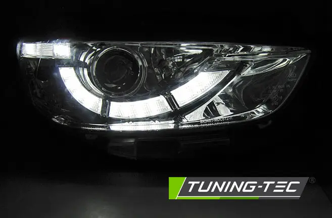 Headlights Mazda CX5 11-15 DRL Xenon Chrome – náhľad 2