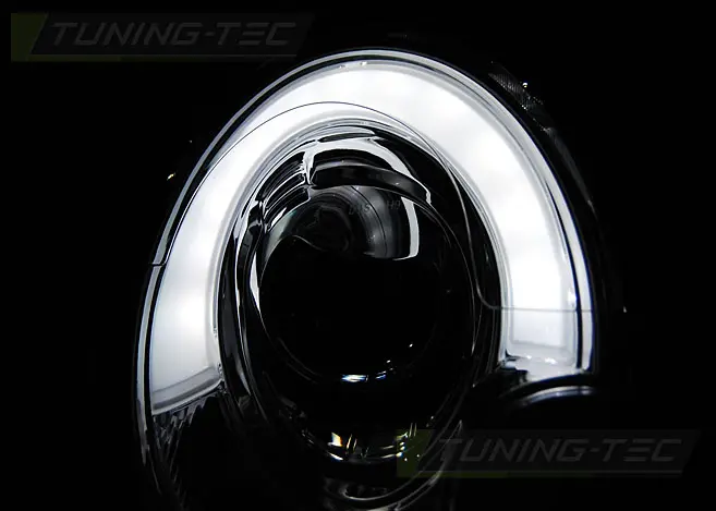 Headlights Mini Cooper 06-14 Tube Light Chrome – náhľad 2
