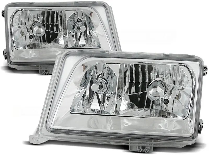 Headlights Mercedes W124 E-Class 93-95 Chrome