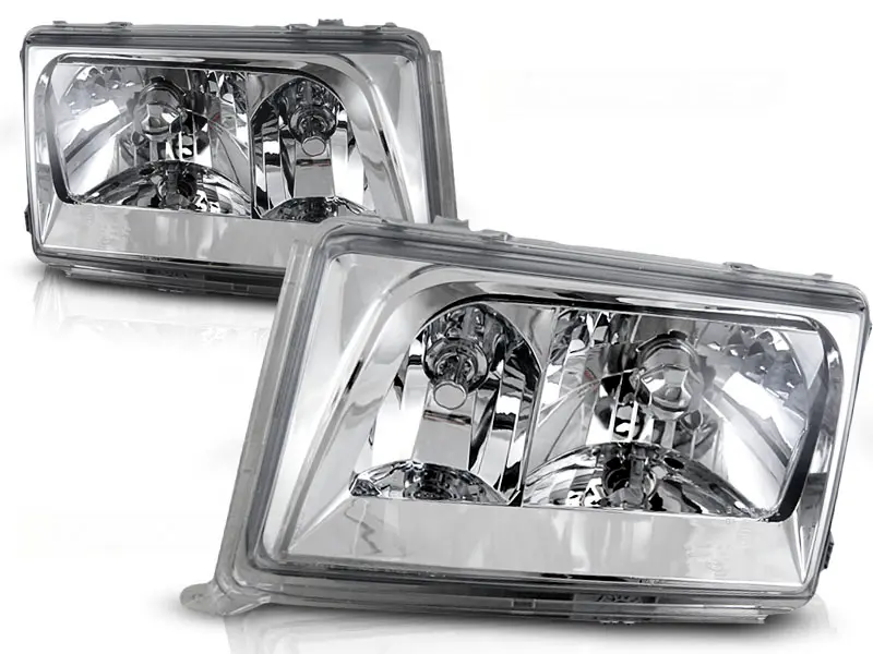 Headlights Mercedes W124 85-93 Chrome