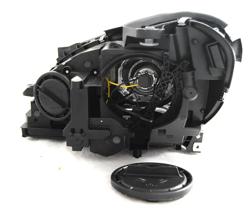 Headlights Mercedes W204 11-14 Black – náhľad 2