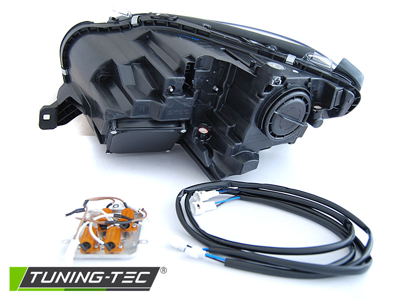 Headlights Mercedes ML W166 11-15 Black – náhľad 4