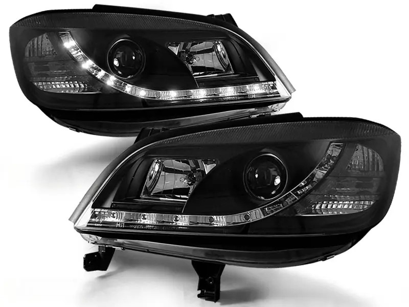 Headlights Opel Zafira 99-05 Devil Eyes Black