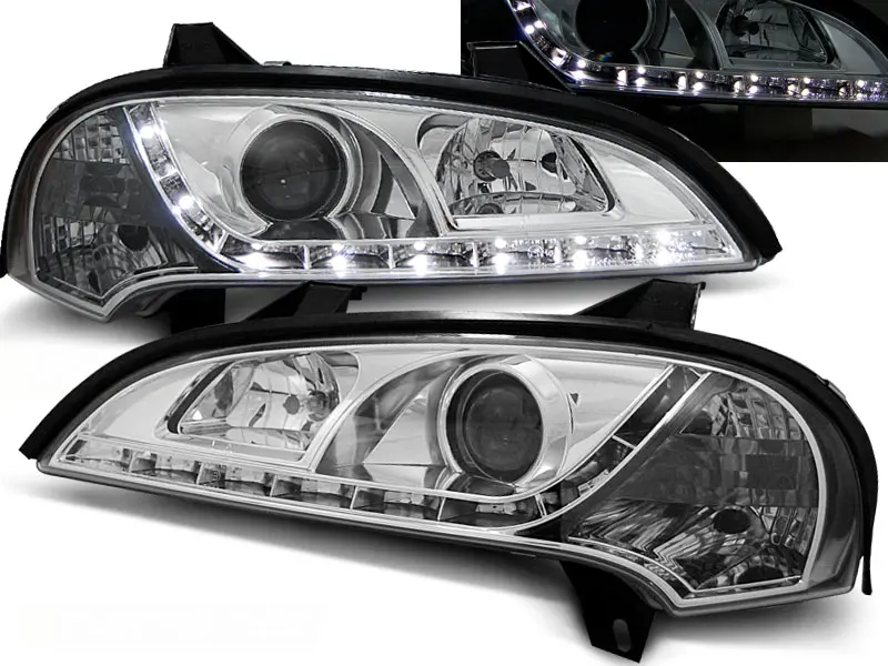 Headlights Opel Tigra 94-00 Devil Eyes Chrome