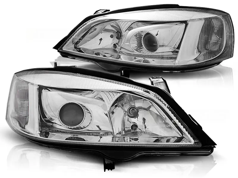 Headlights Opel Astra G 97-04 Chrome