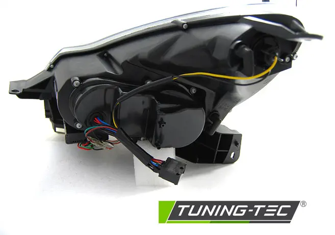 Headlights Opel Corsa D 11-14 DRL Black – náhľad 3