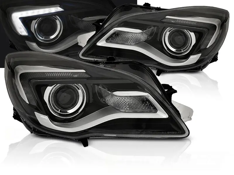 Headlights Opel Insignia 13-17 Black