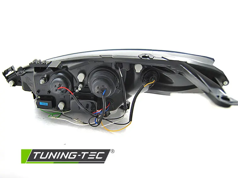 Headlights Peugeot 207 06-12 Black – náhľad 2