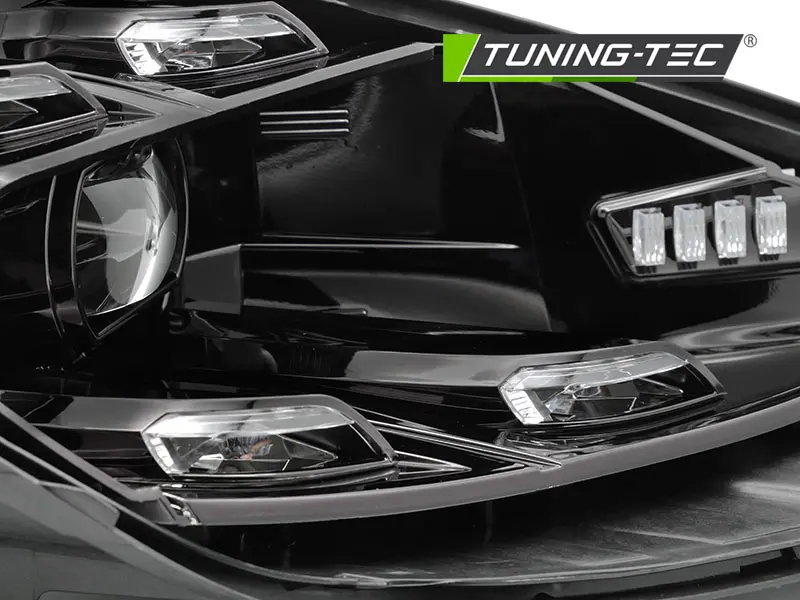 Headlights Porsche Cayenne 10-15 Full LED Black – náhľad 3