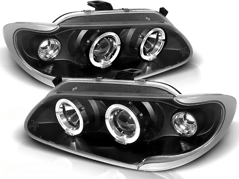 Headlights Renault Megane/Scenic 96-99 Black