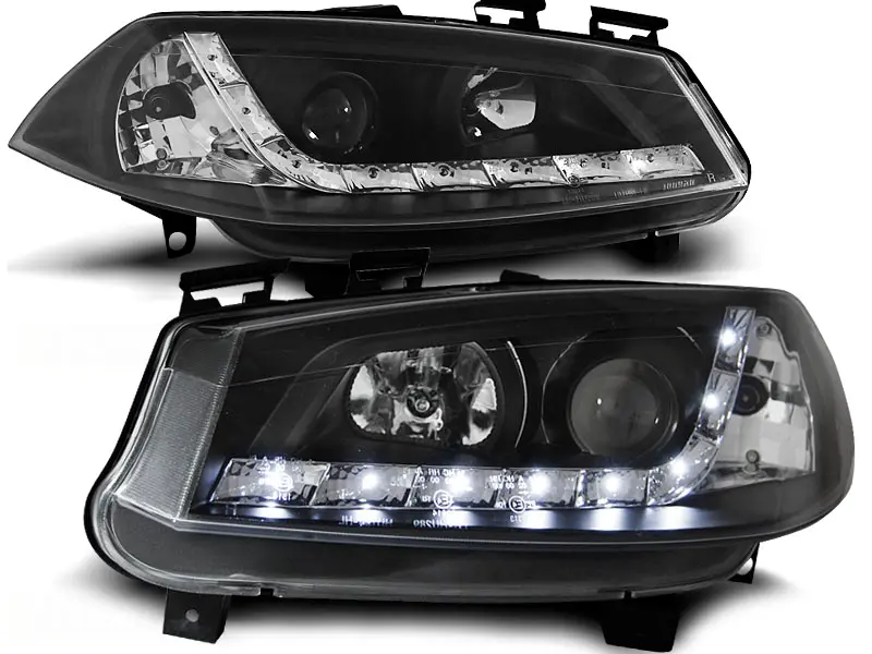 Headlights Renault Megane 02-05 Devil Eyes Black