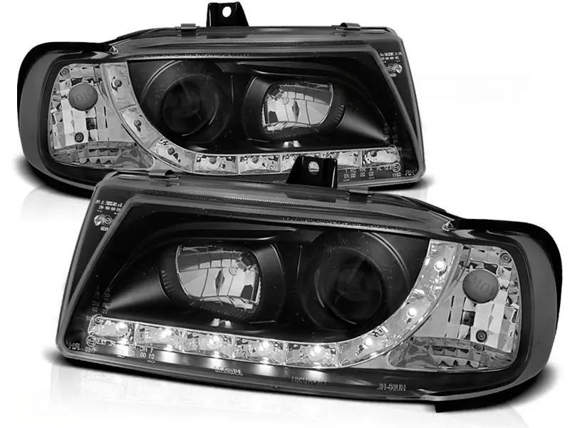 Headlights Seat Ibiza/Cordoba 93-99 Devil Eyes Black