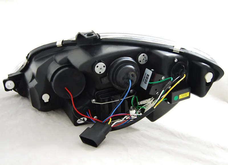 Headlights Seat Leon 09-13 Devil Eyes Chrome – náhľad 2