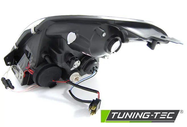 Headlights Suzuki Swift 05-10 CCFL Angel Eyes Chrome – náhľad 4