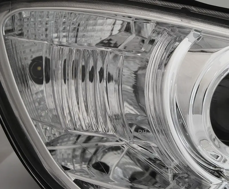 Headlights Škoda Octavia 2 09-12 DRL Chrome – náhľad 3